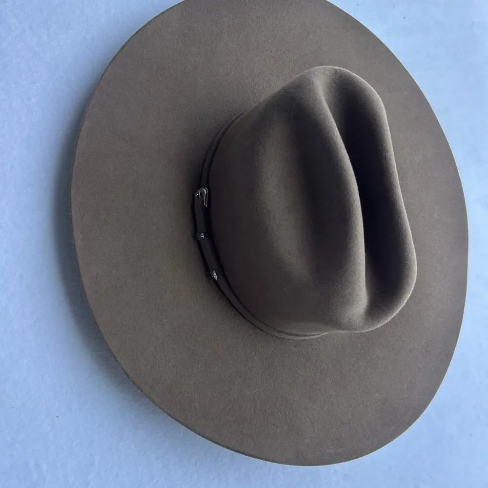 Cody James 5X Colt Black Wool Blend Cowboy Hat Black Size 7 1/8